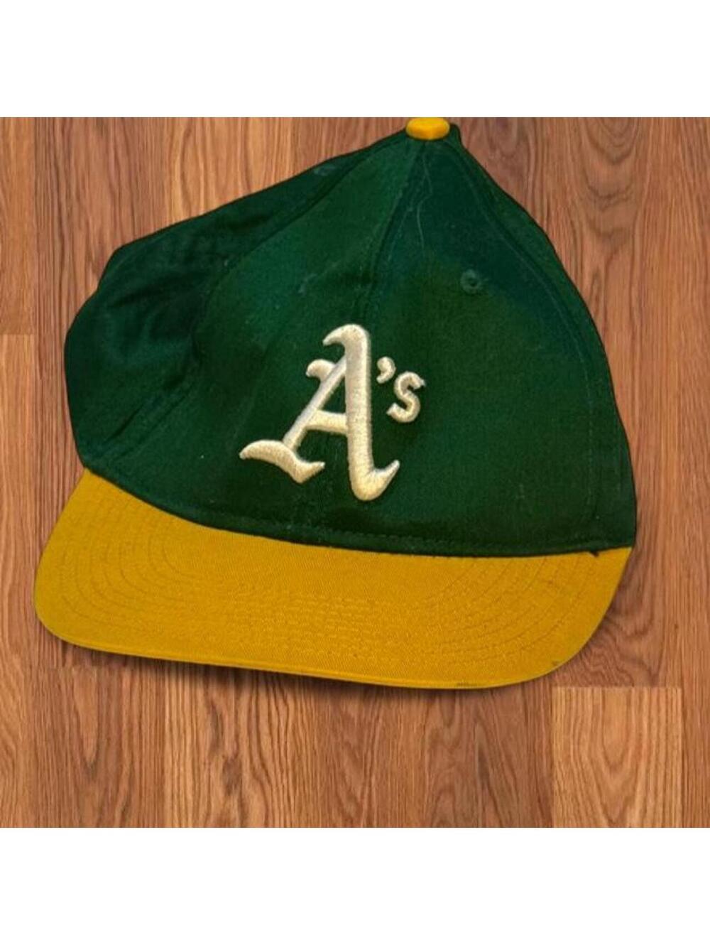 MLB Oakland Athletics A's Green Yellow Baseball Cap Hat New With Tags
